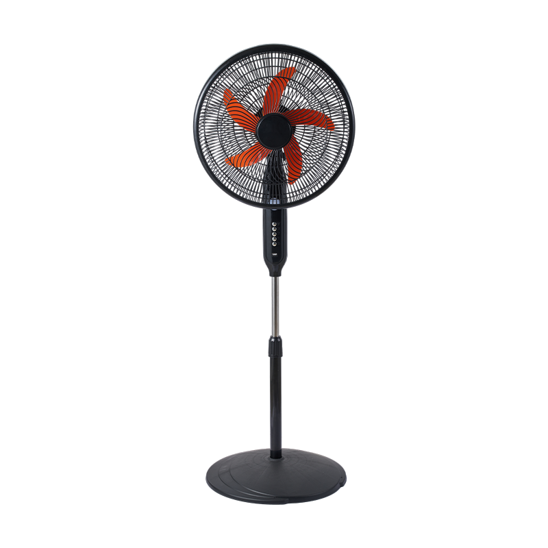 FS-16C 16-Inch Solar Fan with Push-Button Control and Lithium Battery
