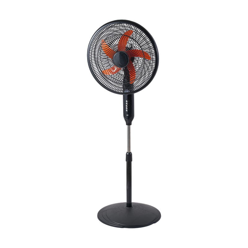 FS-16C 16-Inch Solar Fan with Push-Button Control and Lithium Battery