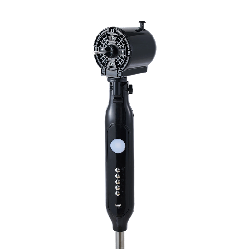 FS-16C 16-Inch Solar Fan with Push-Button Control and Lithium Battery