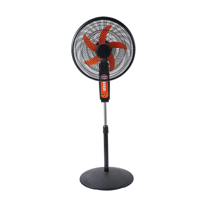 FS-16 16-Inch Household Solar Fan with Lithium Battery and LED Light