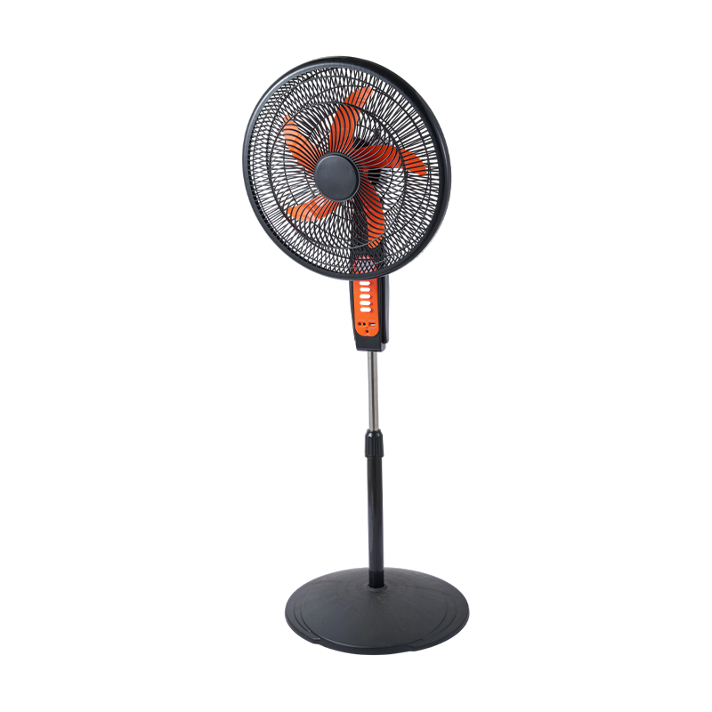 FS-16 16-Inch Household Solar Fan with Lithium Battery and LED Light