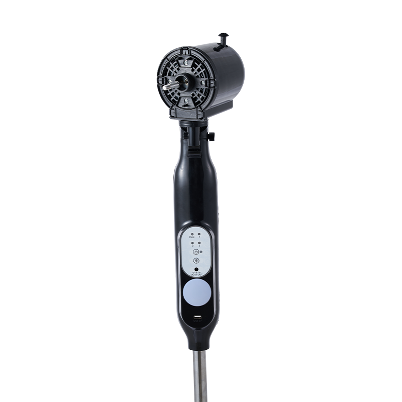 FS-16R 16-Inch Solar Fan with Lithium Battery and LED Light