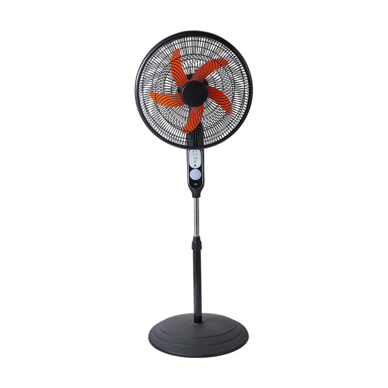FS-16R 16-Inch Solar Fan with Lithium Battery and LED Light