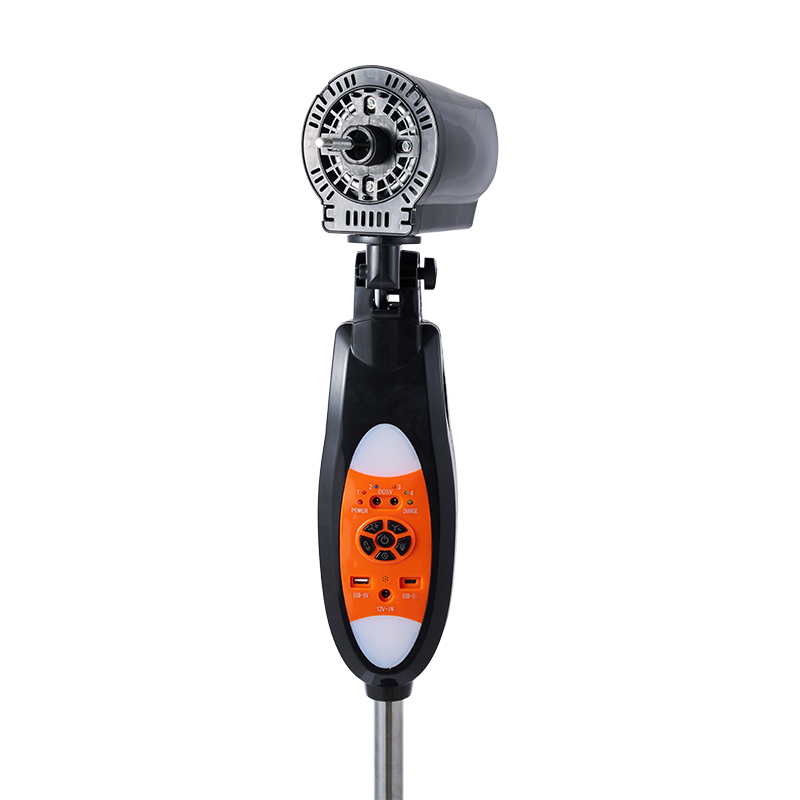FS-18 18-Inch Solar Fan with Remote Control and Lithium Battery