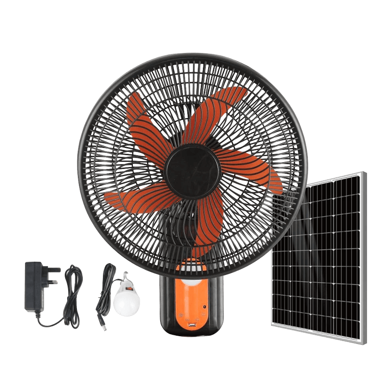 FS-18W 18-Inch Wall-Mounted Solar Fan