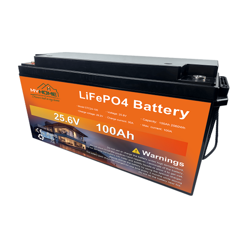 25.6V 100Ah LiFePO4 Battery